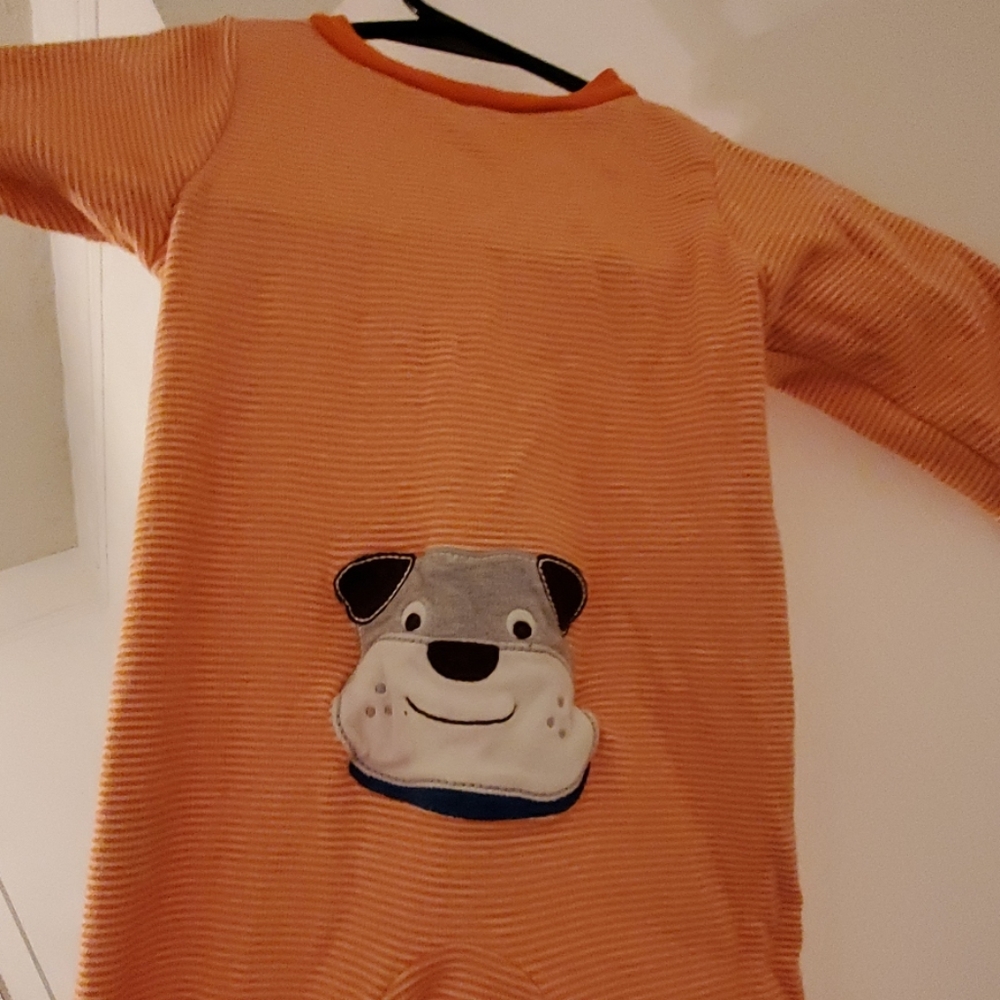 Carters 9 mth doggy onesie